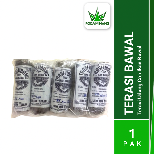 Terasi Bawal Cap Ikan Isi 5 Pcs Trasi Udang Asli SHRIMP PASTE Rebon Belacan