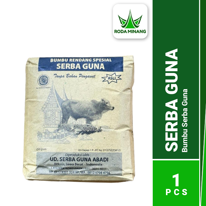 Bumbu Serba Guna Rendang Spesial Rempah Bubuk Kering Halus Pemasak Daging Sapi Ayam Minang Asli