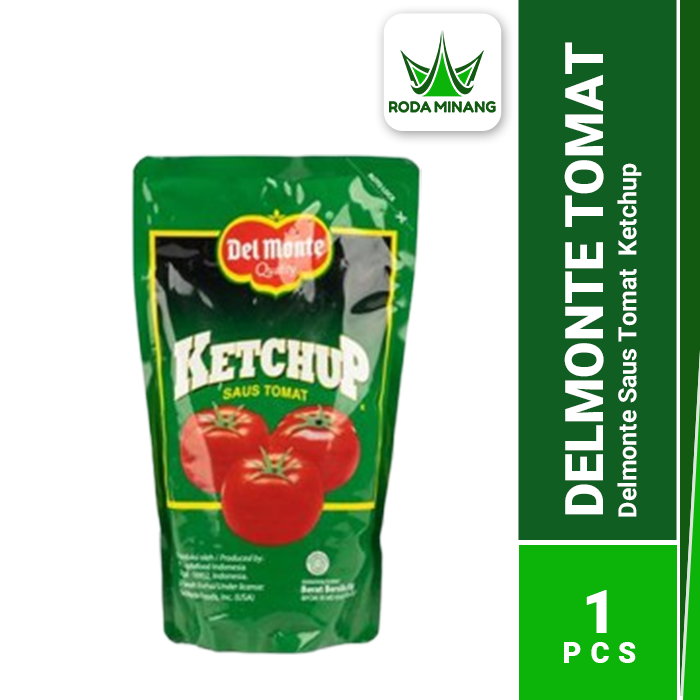 Delmonte Saus Tomat Saos Kemasan Tomato Ketchup Sauce Refill Pouch Sause - 1 Kg