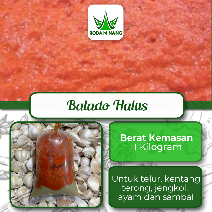 Bumbu Cabe Balado Halus Sambal Giling Basah Padang Bumbu Jadi Masak Instant