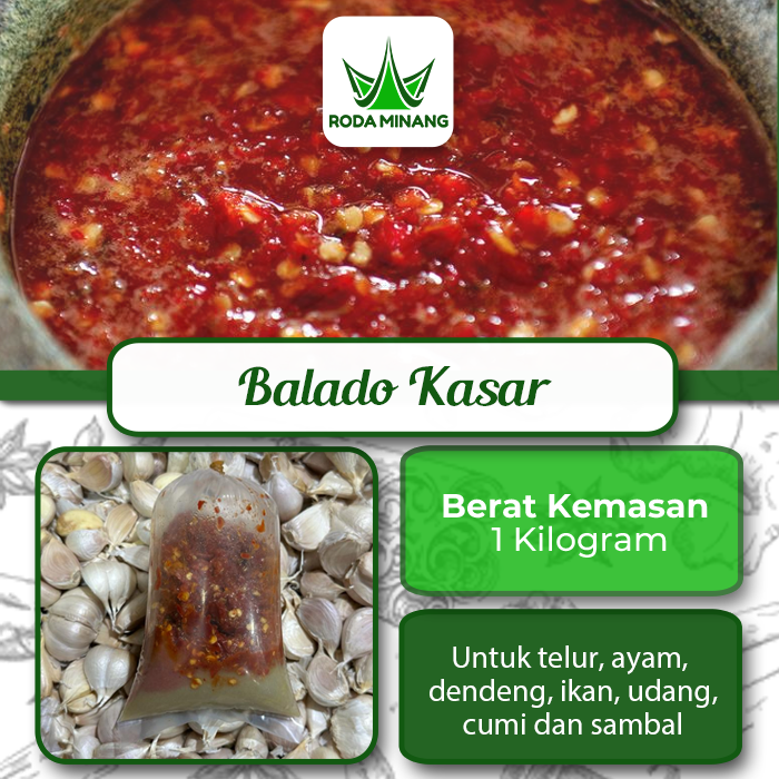 Bumbu Cabe Balado Kasar Sambal Giling Basah Padang Bumbu Jadi Masak Instant