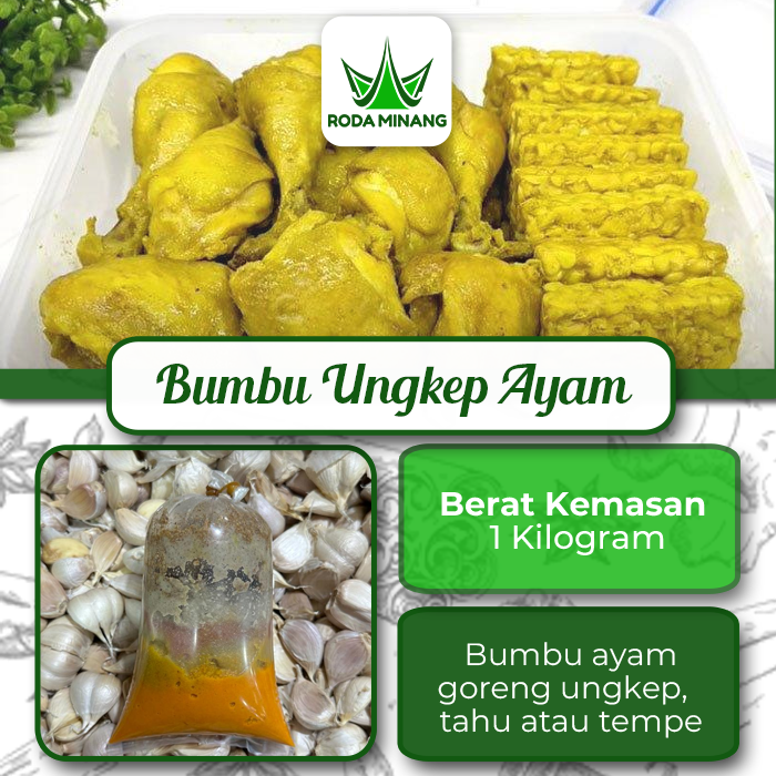 Bumbu Ayam Goreng Ungkep Kuning Tempe Tahu Bumbu Giling Jadi Basah Campur Halus Segar Instant