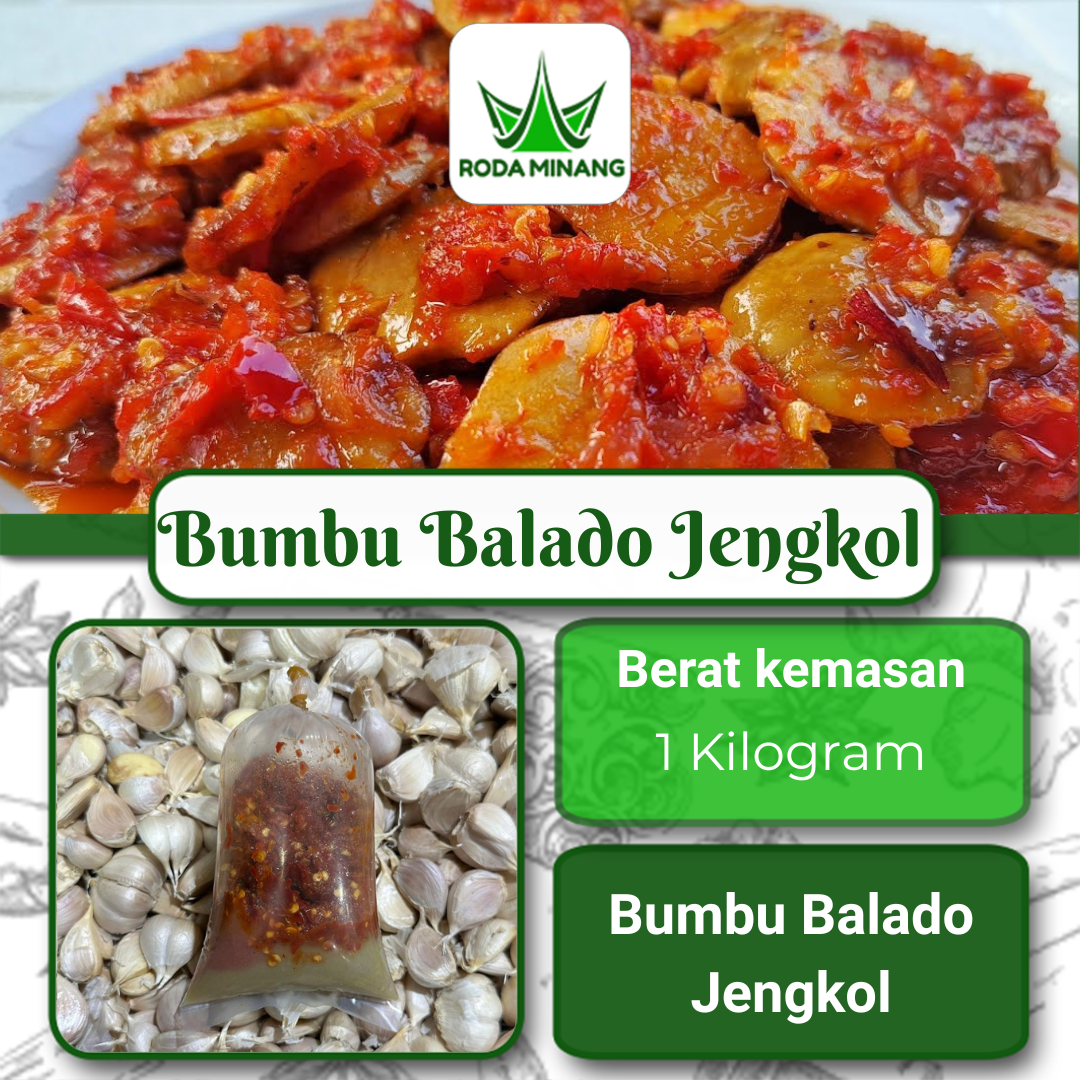 Bumbu Balado Jengkol Gurih Bumbu Giling Basah Campur Halus Jadi Masak instant