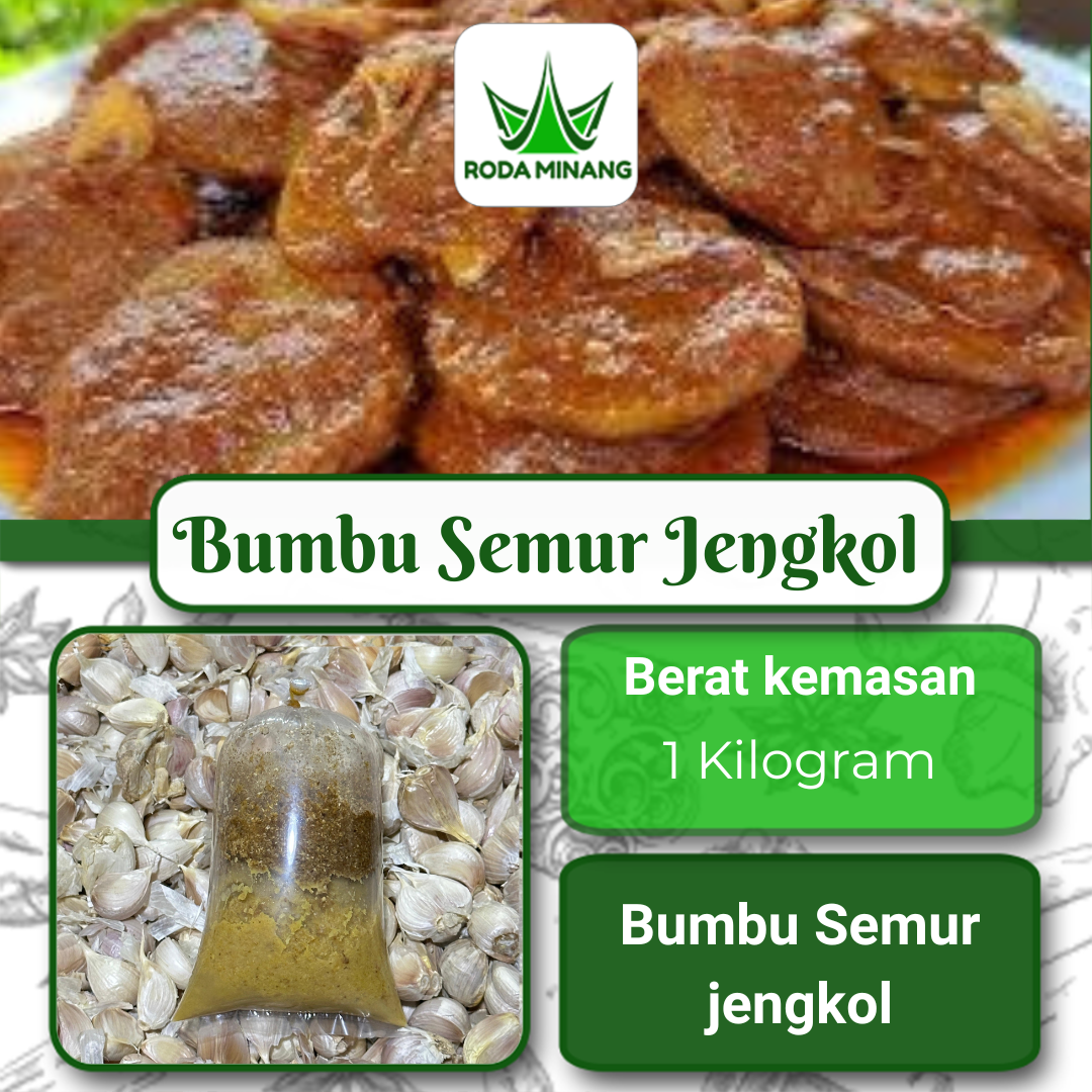 Bumbu Semur Jengkol Gurih Bumbu Giling Basah Campur Halus Jadi Masak instant